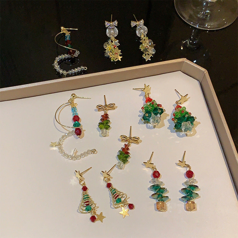 Wholesale Christmas Red Earrings